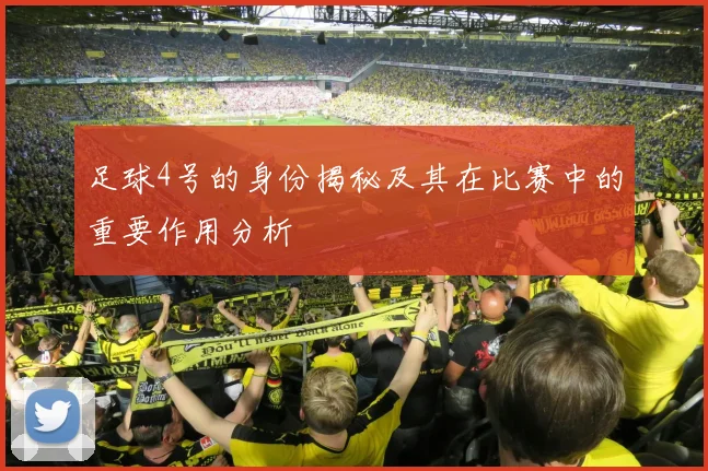 足球4号的身份揭秘及其在比赛中的重要作用分析